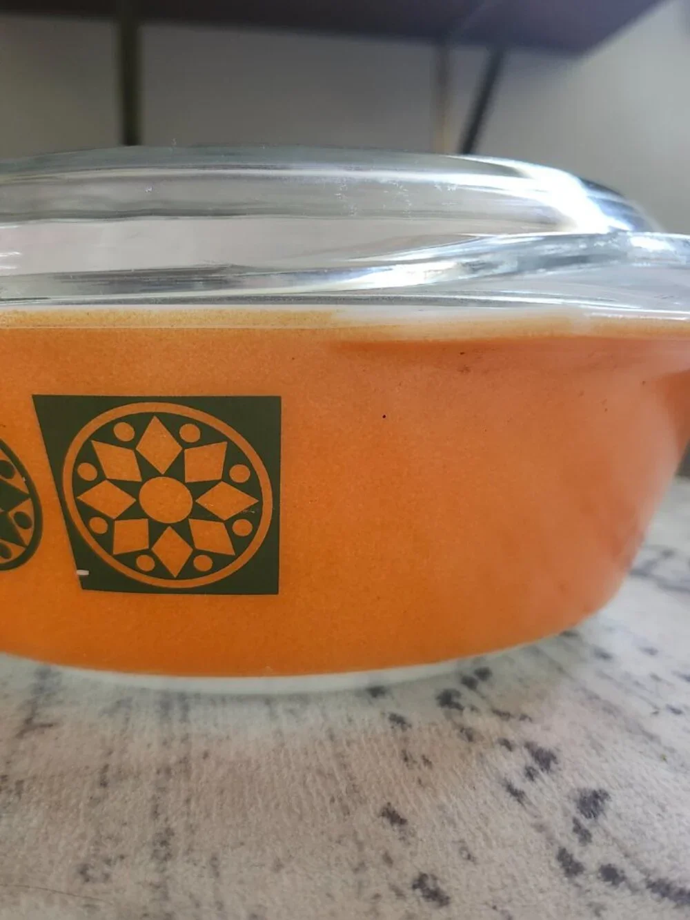 Pyrex JAJ dutch orange casserole 513